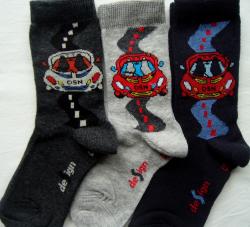 Chlapecké ponožky Design Socks autíčko Chlapecké ponožky Design Socks autíčko