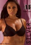 Dámská gelová push-up podprsenka + tanga Aris Silver 409 Dámská gelová push-up podprsenka + tanga Aris Silver 409
