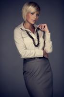 Dámská halenka FIGL M021 beige Dámská halenka FIGL M021 beige