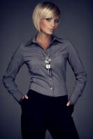 Dámská halenka FIGL M021 grey Dámská halenka FIGL M021 grey