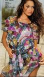 Dámská plážová tunika - kaftan Siélei AT74 - VÝPRODEJ Dámská plážová tunika - kaftan Siélei AT74 - VÝPRODEJ