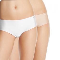 Dámské kalhotky DIM 4C15 Invisi Brief Micro - 2 kusy Dámské kalhotky DIM 4C15 Invisi Brief Micro - 2 kusy