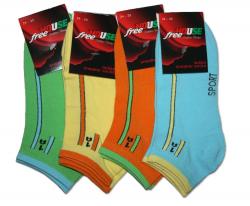 D�msk� kotn�kov� pono�ky Novia 118N Sport barevn� - 2+1 ZDARMA