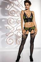 Dámské punčocháče Obsessive Foxtrot stockings Dámské punčocháče Obsessive Foxtrot stockings