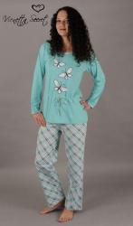 D�msk� py�amo Vienetta Secret (dl.ruk�v) T�i tyrkysov� mot�lci