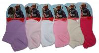 D�tsk� kotn�kov� pono�ky Design Socks - jednobarevn� - 3 p�ry v balen�