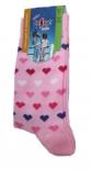 D�tsk� pono�ky Design Socks srd��ka