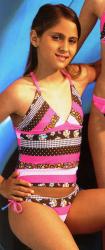 D�v�� plavky - tankini Fashy 25256