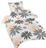 Lo�n� povle�en� flanel - Gerbera oran�ov�