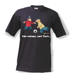 Pánské triko Pat a Mat - Fotbalista Pánské triko Pat a Mat - Fotbalista