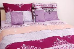 Povle�en� mako sat�n Svoboda linen ORNAMENT