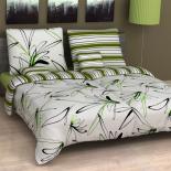 Povle�en� mako sat�n Svoboda linen SNOWDROP 