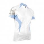 Sensor dres Race dámský kr.rukáv bílá / modrá Sensor dres Race dámský kr.rukáv bílá / modrá