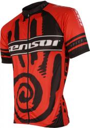 Sensor dres Team New p�nsk� kr�tk� ruk�v �erven�-�ern�