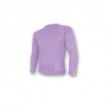 SENSOR Merino Wool Active d�tsk� triko dl.ruk�v pinkLady