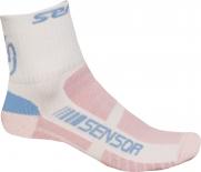 Sensor ponožky Multisport New bílá/růžová Sensor ponožky Multisport New bílá/růžová