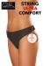 Dámská tanga Gatta 1589s ultra comfort černé - 1