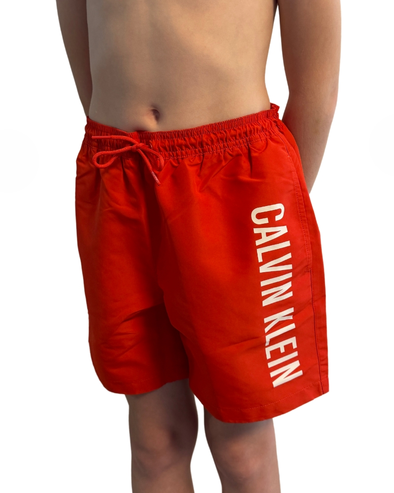 Chlapecké koupací šortky Calvin Klein KV0KV00053 červené | červená | 14-16