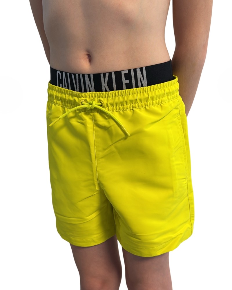 Chlapecké koupací šortky Calvin Klein KV0KV00054 | žlutá | 8-10