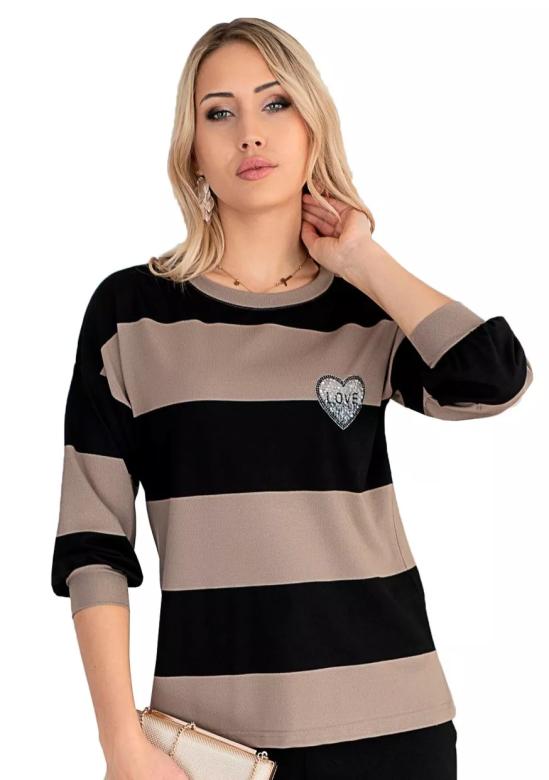 Dámská halenka 1167 HAJDAN | cappucino | S