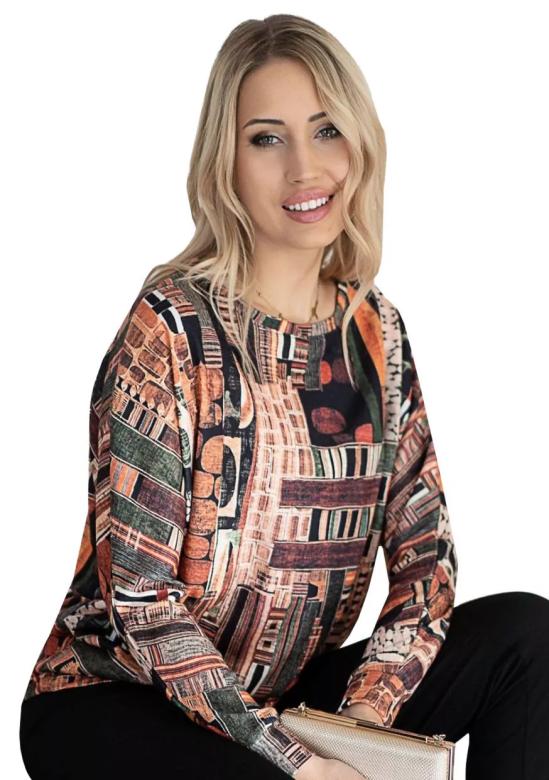Levně Dámská halenka 1172_03 HAJDAN