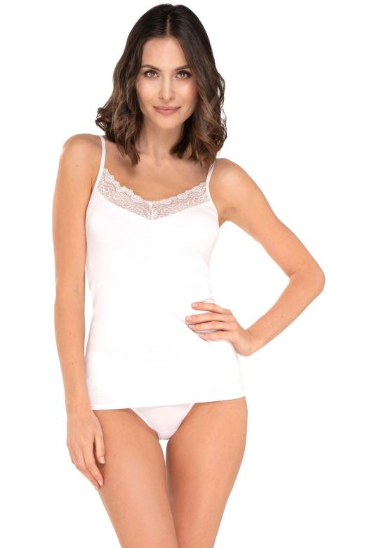 Dámská košilka Babell Emilia bílá | bílé | XL