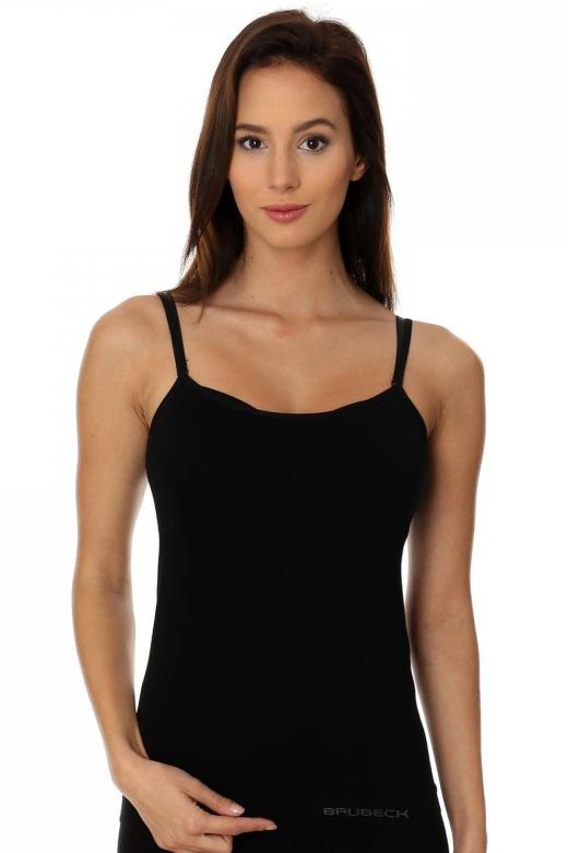 Dámská košilka Brubeck 00210A černá | černé | XL