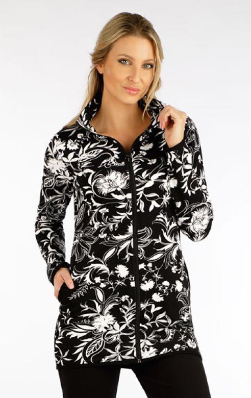 Dámská mikina dlouhá Litex 5F249 | viz. foto | S