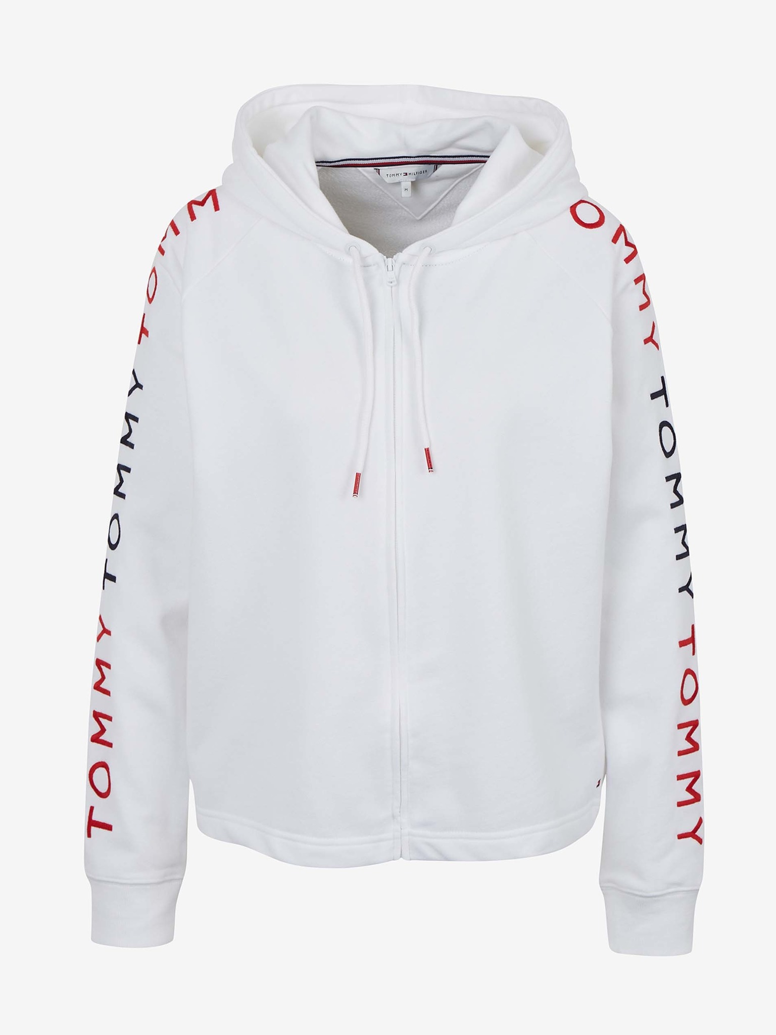 Dámská mikina Tommy Hilfiger UW0UW02867 bílá
