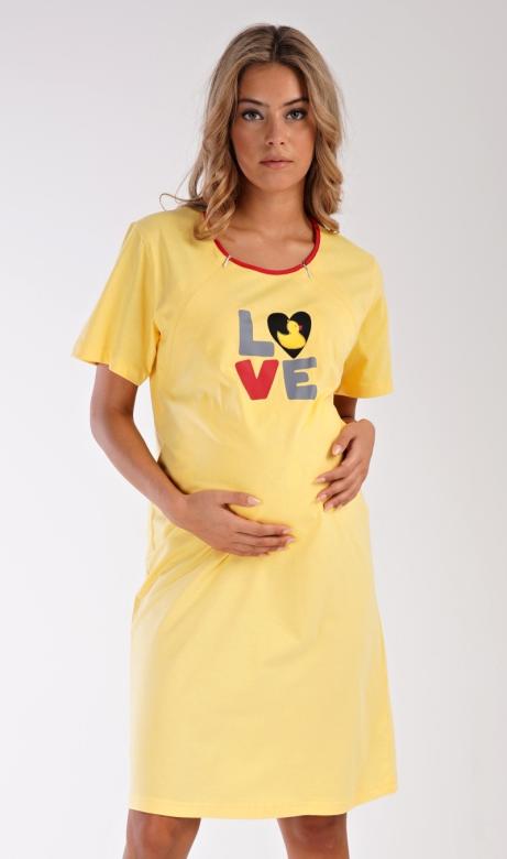 Levně Dámská noční košile mateřská Vienetta Secret Kačenka