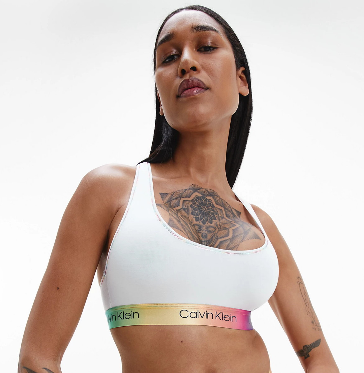 Dámská podprsenka Calvin Klein QF6538E UNLINED BRALETTE