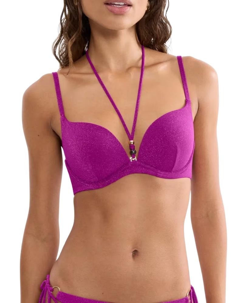 Levně Dámská push-up plavková podprsenka TRIUMPH 10226544 Summer Sunset