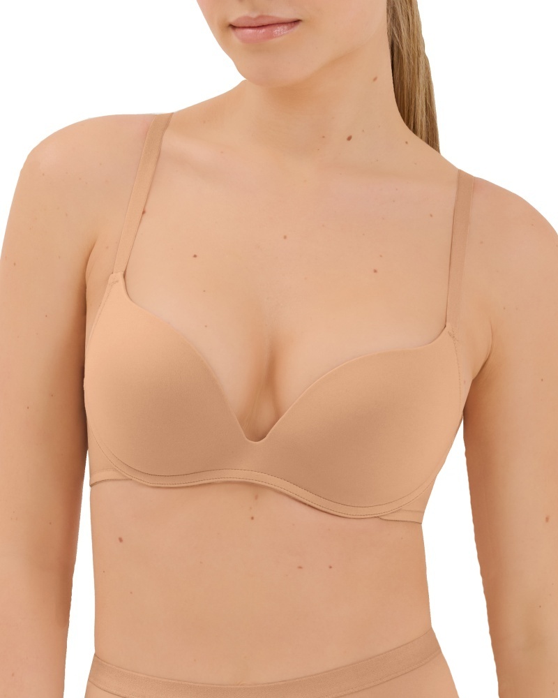 Dámská push-up podprsenka Lisca 20334 Maya tělová