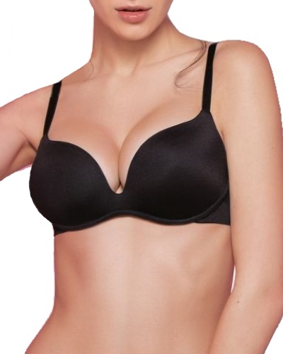Dámská super push-up bezkosticová podprsenka Leilieve C7400 černá