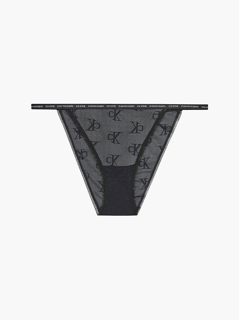 Dámské brazilky Calvin Klein QF6793E MESH LOGO