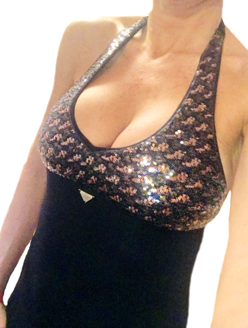Levně Dámské dlouhé šaty Emporio Armani 262598