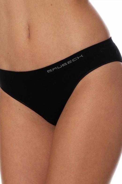 Dámské kalhotky Brubeck 10020A černé | černé | XL