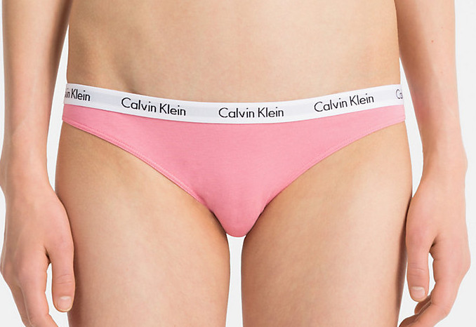 Levně Dámské kalhotky Calvin Klein D1618E
