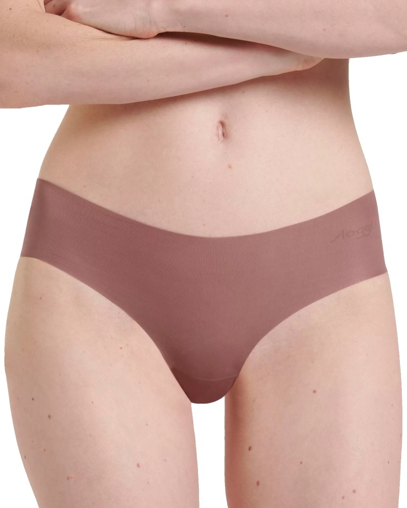 Dámské kalhotky Sloggi Zero microfibre HIPSTER 2 kusy | hnědá | S