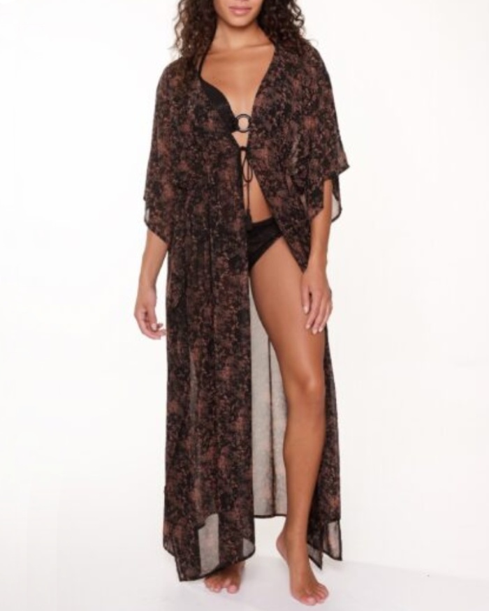 Levně Dámské kimono LingaDore 7208P-1