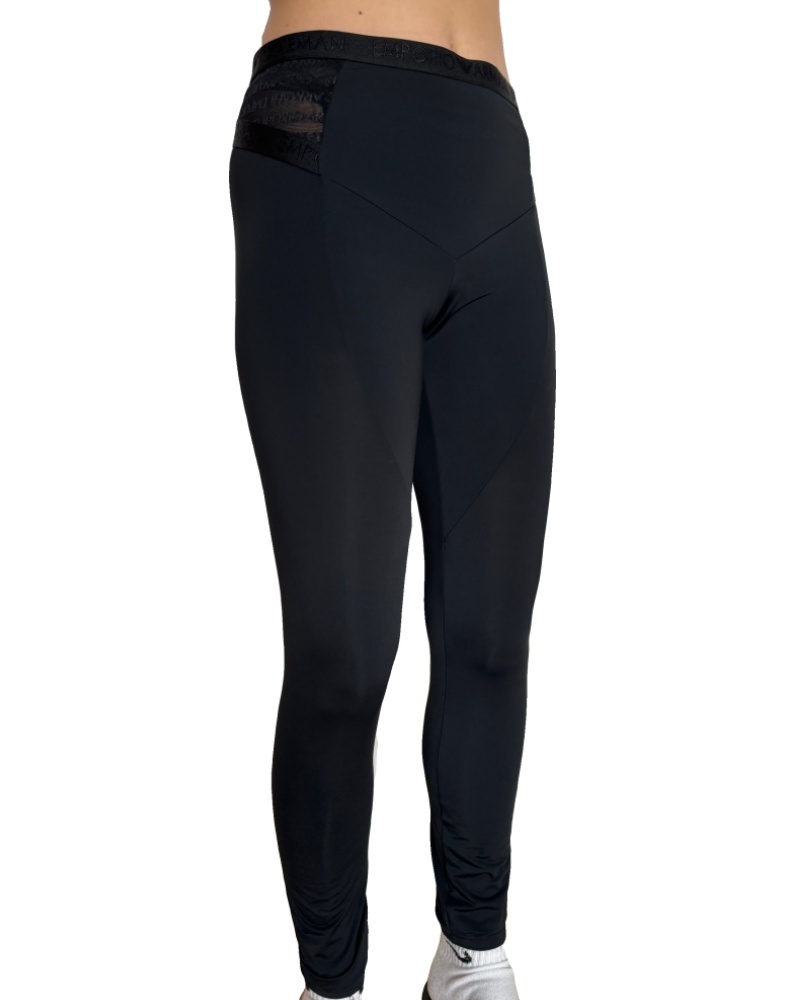 Levně Dámské legíny Emporio Armani 164728 3F204 černé