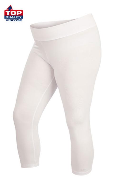 Dámské legíny v 7/8 délce Litex 5F164 | bílá | XL
