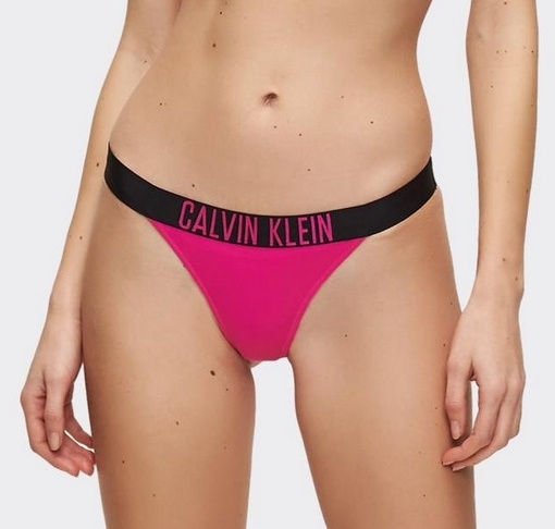 Levně Dámské plavkové brazilky Calvin Klein KW00939 růžová