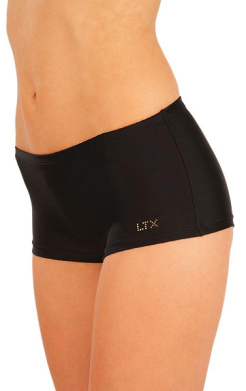 Levně Dámské plavkové kalhotky bokové s nohavičkou Litex 50566