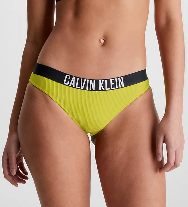 Levně Dámské plavky Calvin Klein KW0KW01986 kalhotky
