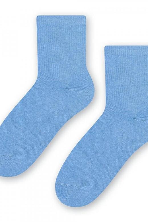 Levně Dámské ponožky Steven 037 světle modré