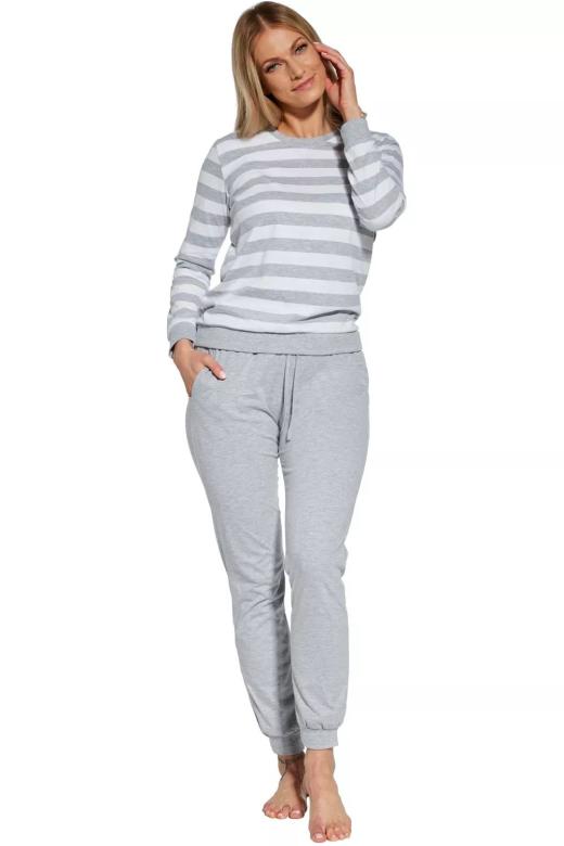 Dámské pyžamo CORNETTE 634/30 Molly | šedá | XXL