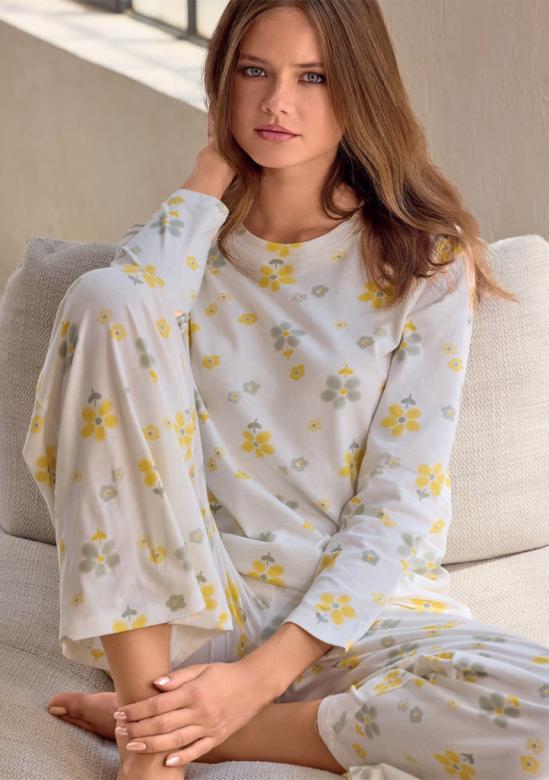 Dámské pyžamo Infiore 654030 | smetanová | L
