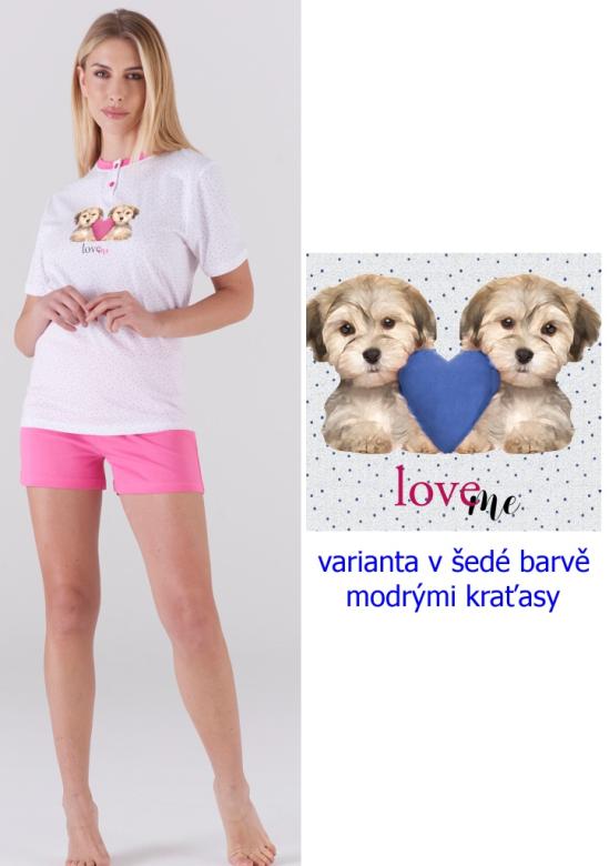Dámské pyžamo KARELPIU KC6120 | šedá | XL