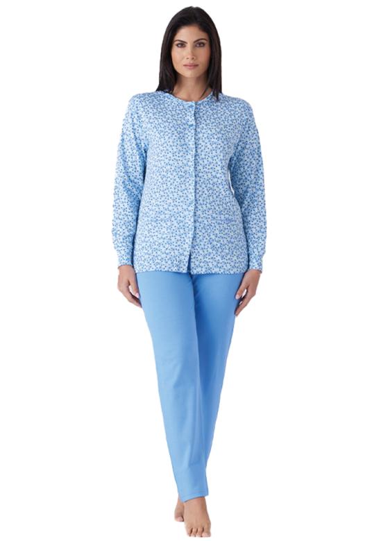 Dámské pyžamo Karelpiu KF7019 | světlerůžová | XXL